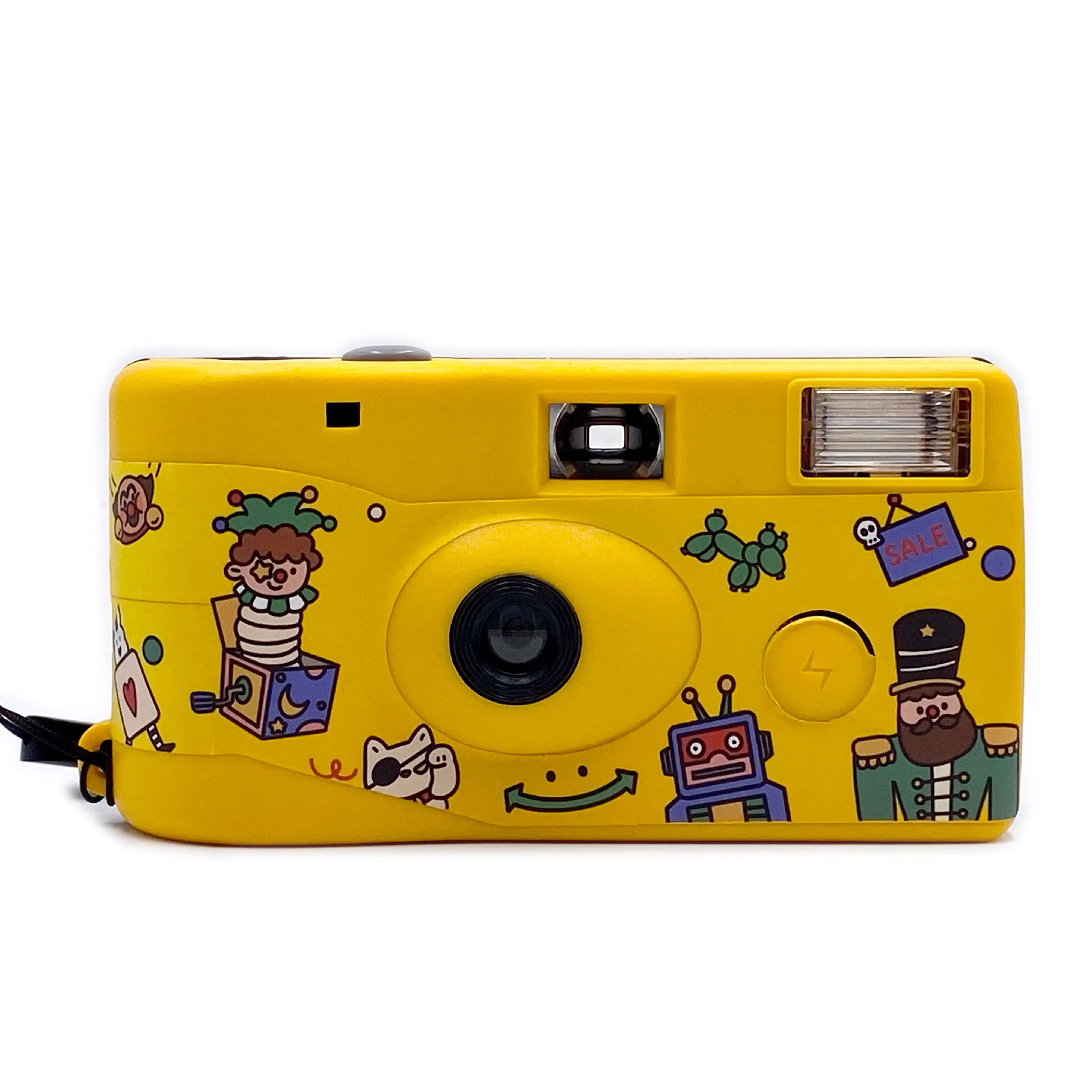 HOT SALE kodak white single use custom half frame 35mm disposable film camera with flash