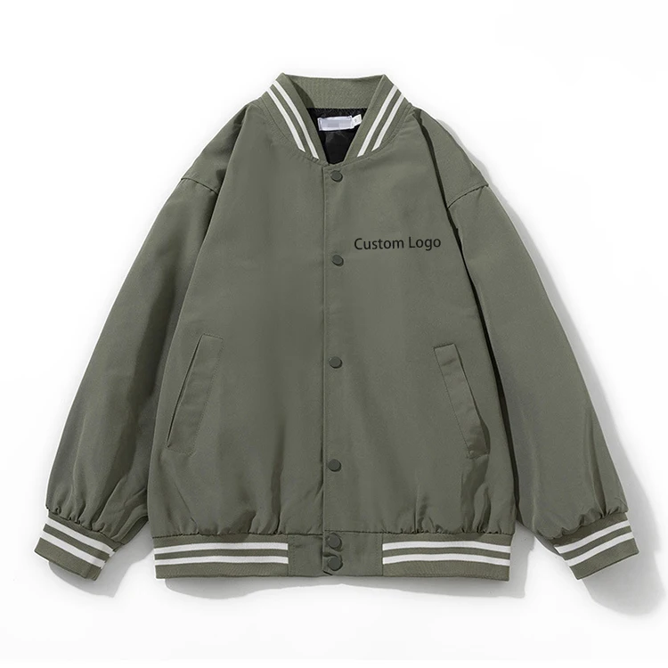 Letter Embroidered Tennessee Jacket Mens Retro Street Hip Hop Loose Baseball Uniform Varsity Jacket