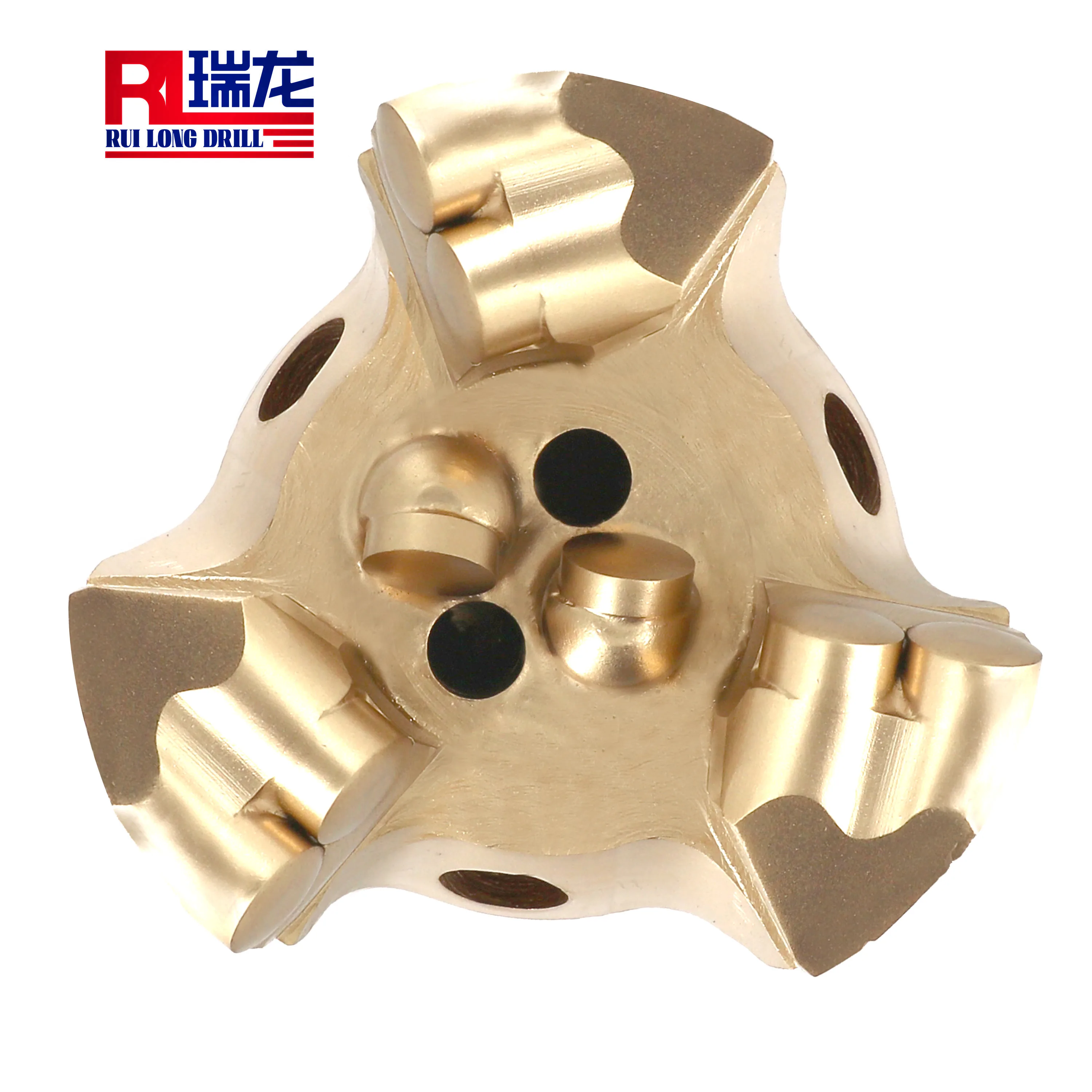 Construction Diamond Composite PDC Drill Bit for Geological Water Drilling Rig - Factory Direct Sale, Three Wing