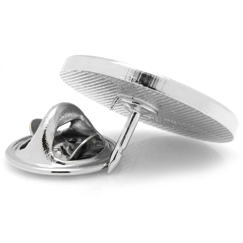 hot wholesale colorful loop enamel lapel pin badge with nickel plating brooch metal gifts