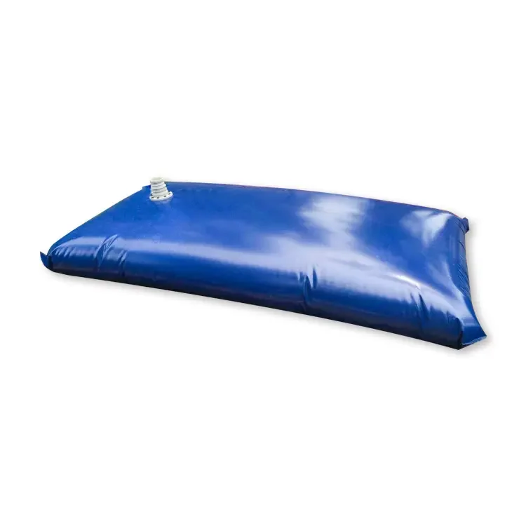 Flexible PVC Liquid Storage Bladder 1000L PVC Folding Water Storage Tank Pillow Shape Water Bladder Collapsible Bladder Tank