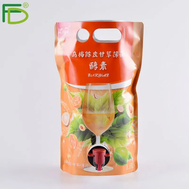 Новый дизайн полу-автоматическая заполнить наполнитель 128 Oz сычужный стоьте вверх мешок с трубкой