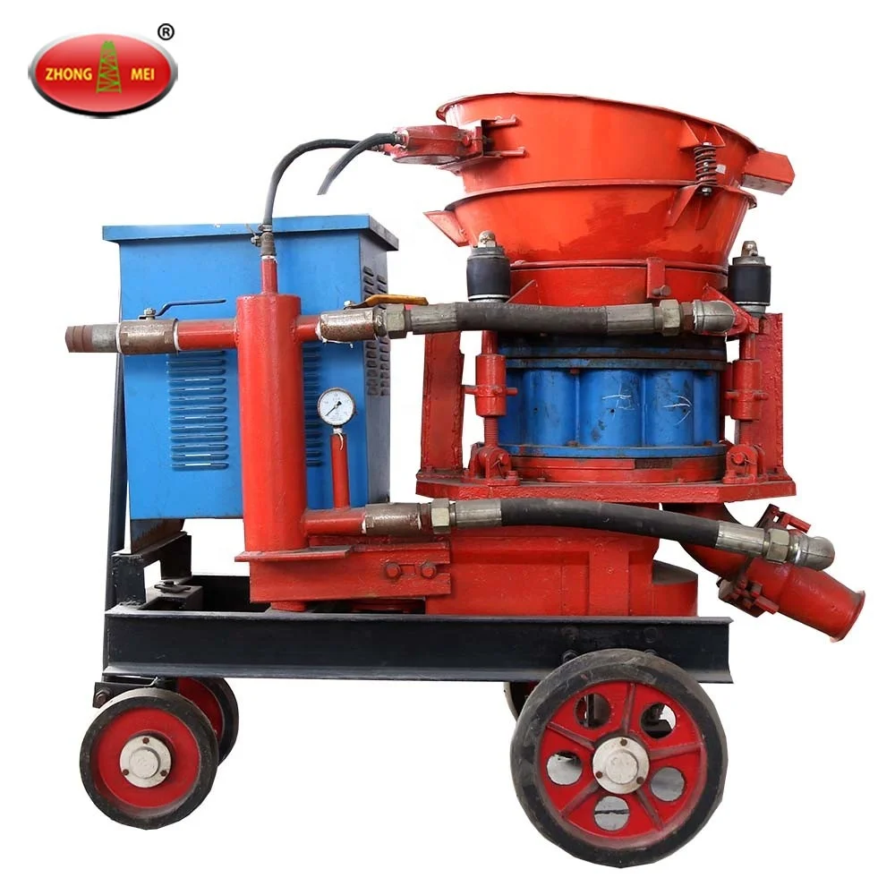 Widely Used PZ Series Dry Shotcrete Pump/ Gunite Machine For Sale