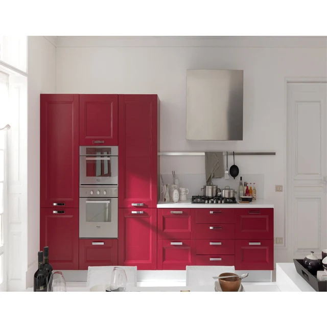 Kitchen Cabinet American Style Wooden Solid Wood Modern Drawer SLIDE Lacquer Melamine Board Plywood MDF Backsplash Toe Kick