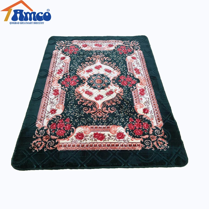 Dubai market cheap price embossed  autumn mink carpet for living room