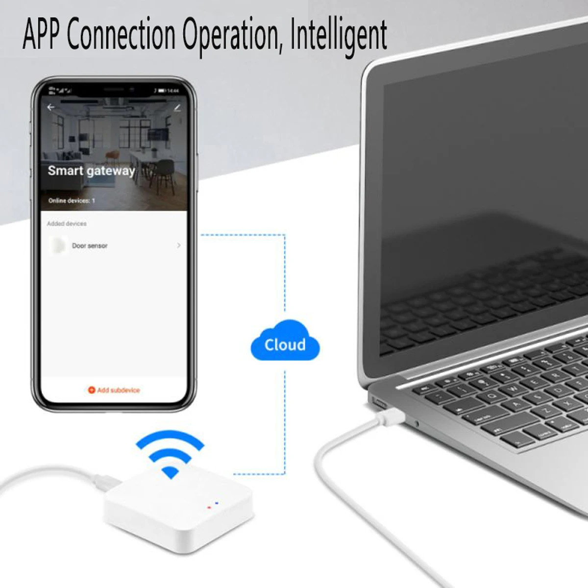 Low energy module ble mesh smart BT gateway hub by tuya or smart life app remote voice control work