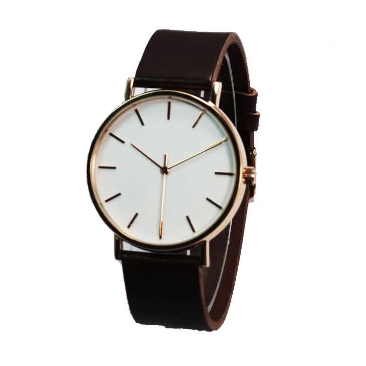 Sample accepted brand your logo men leather watches 40mm ali baba online store waterproof 5ATM male size wristwatches