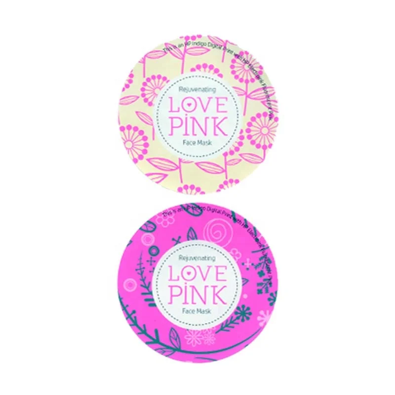 custom die cutting labels adhesive glossy vinyl stickers cosmetic bottle label sticker waterproof