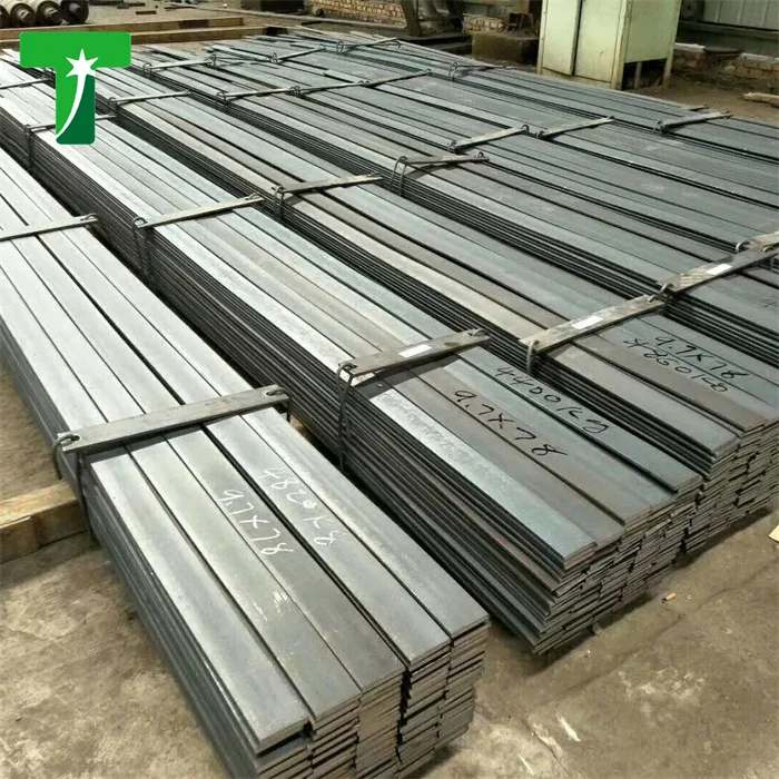 Factory Price Construction material mild black steel flat, China high quality hot rolled flat bar cheap price flat steel
