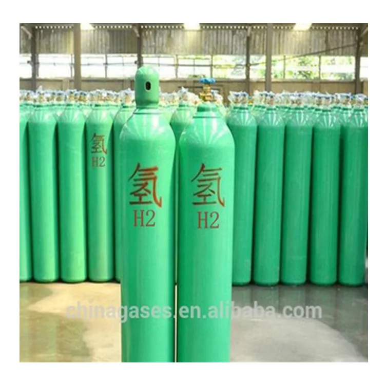 40L/50L Seamless Steel Cylinder 9999 high purity hydrogen gas tank price