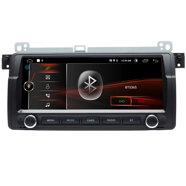 Ismall 7inch Carplay Android Radio Touch Screen for BMW 3 Series E46 323ci 325ci 330ci 318i 328i 330xi M3 1999-2004