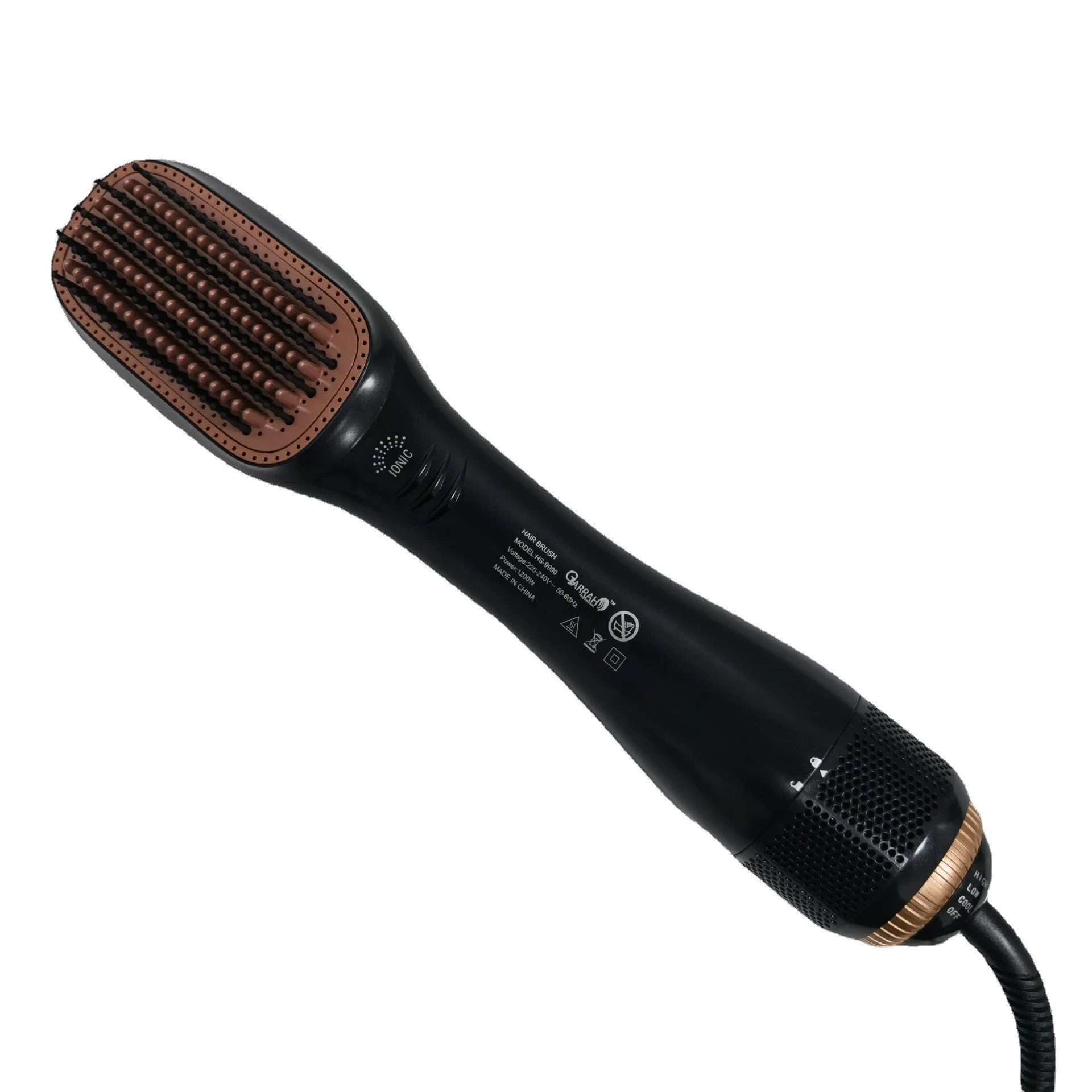 3 IN 1 Professional Blow Dryer Hair Care Anion Salon Straightener One-Step Hair Dryer And Volumizer Hot Air Brush