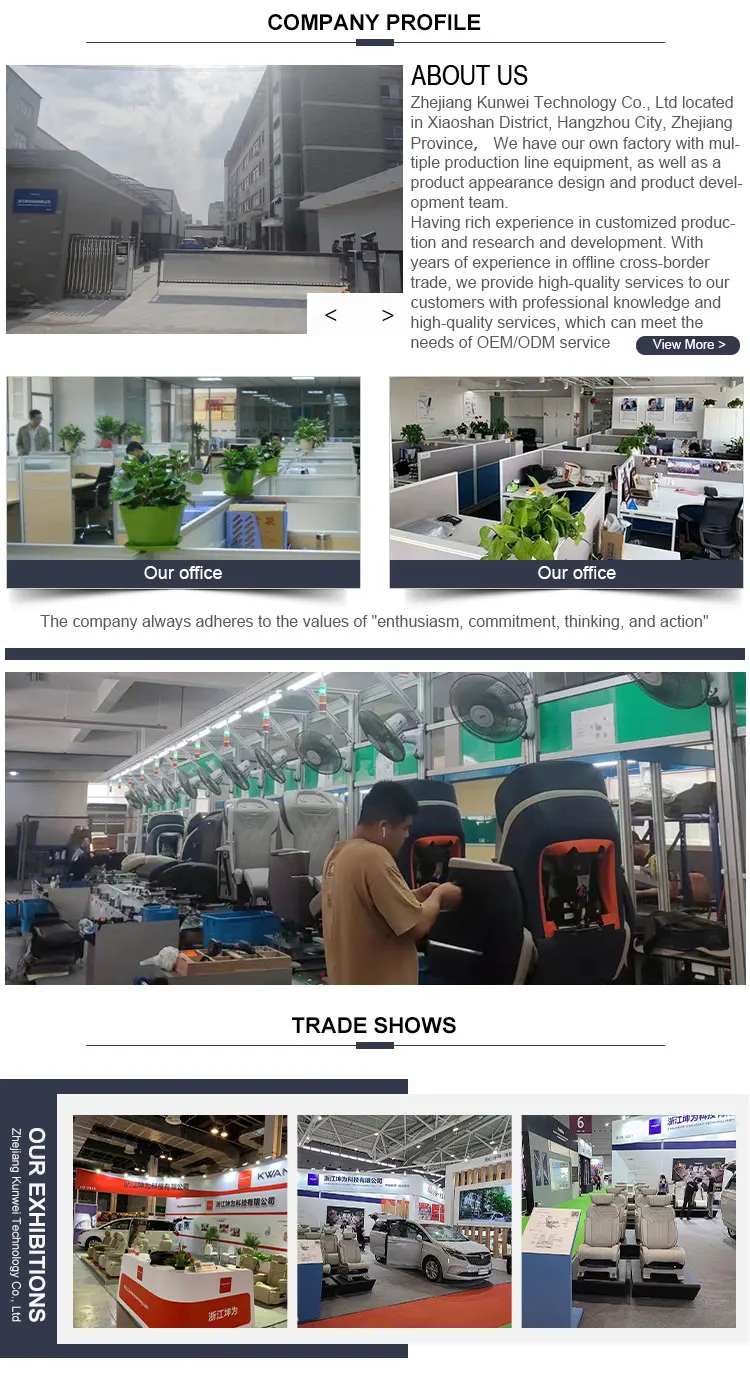 Commercial Electric Air Massage Car Seat Luxury Car Seat  For Caravelle Multivan Sienna Alphard Vellfire Carnival Tourneo Custom