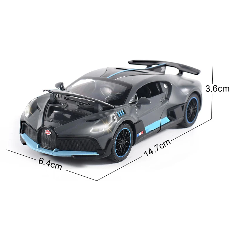 1:32 Diecast Alloy Metal Toys Model Cars Custom Toy Vehicles Model Diecast Push Back Funtion with Music and Light
