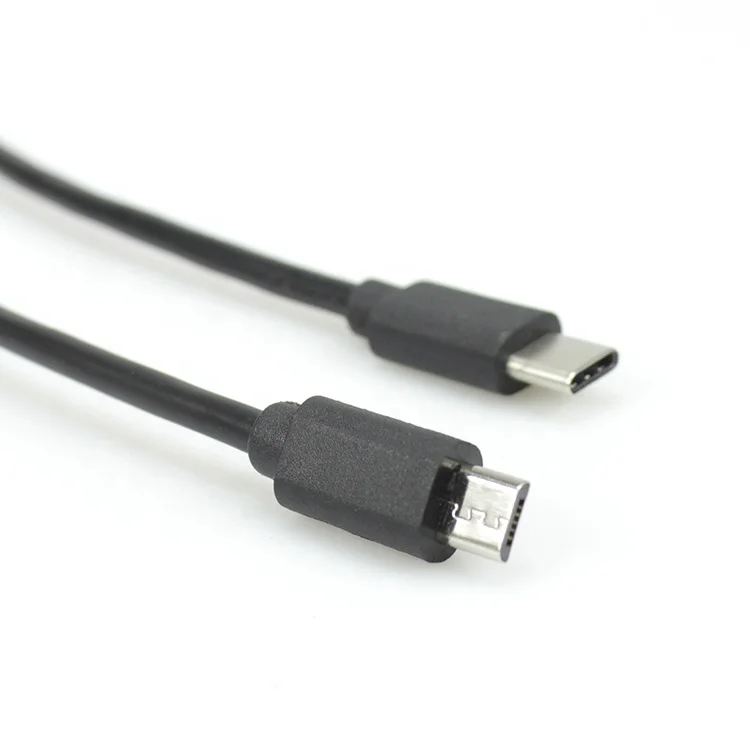 Micro USB Male to Type-c Male Data Cable