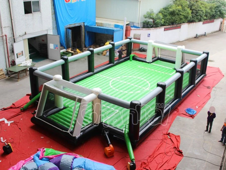 Customized Inflatable Soccer Arena Inflatable Football Pitch
