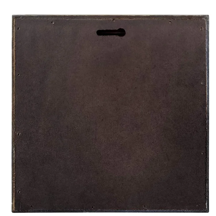 Rustic Embossed Retro Metal and Wood Framed Sign Modern Farmhouse Wall Hanging decor