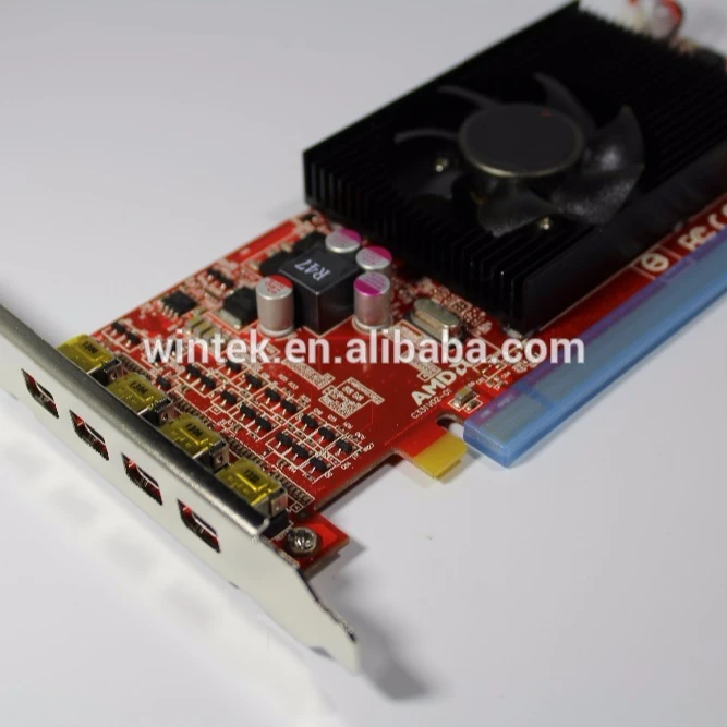  HD6570 1G 4DP порт четырехэкранного Мульти-сенсорный экран графическая карта