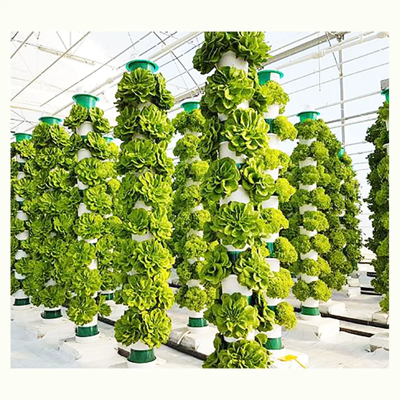 Pineapple Type Aeroponic Planting Tower Vertical Hydroponic System Indoor Garden