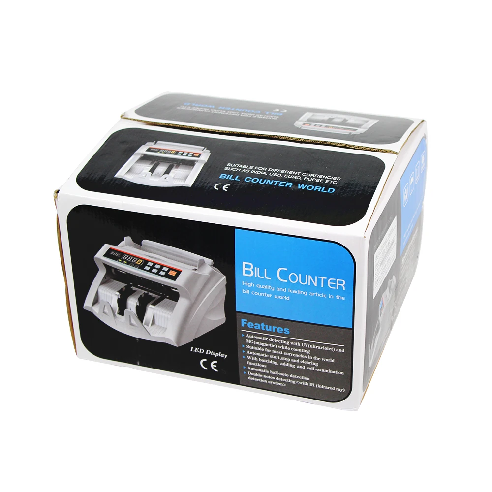 Thailand Bill counter Indonesia Money counting machine THB FAKE Currency counter  for IDA banknotes with UV/MG function