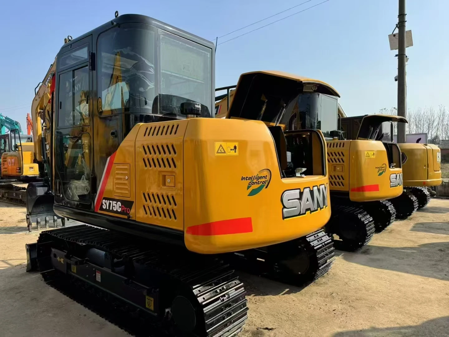 0riginal Chinese Brand Sany Sy75c Pro Used Excavator  7.5 Ton Mini Excavator With Cheap Price
