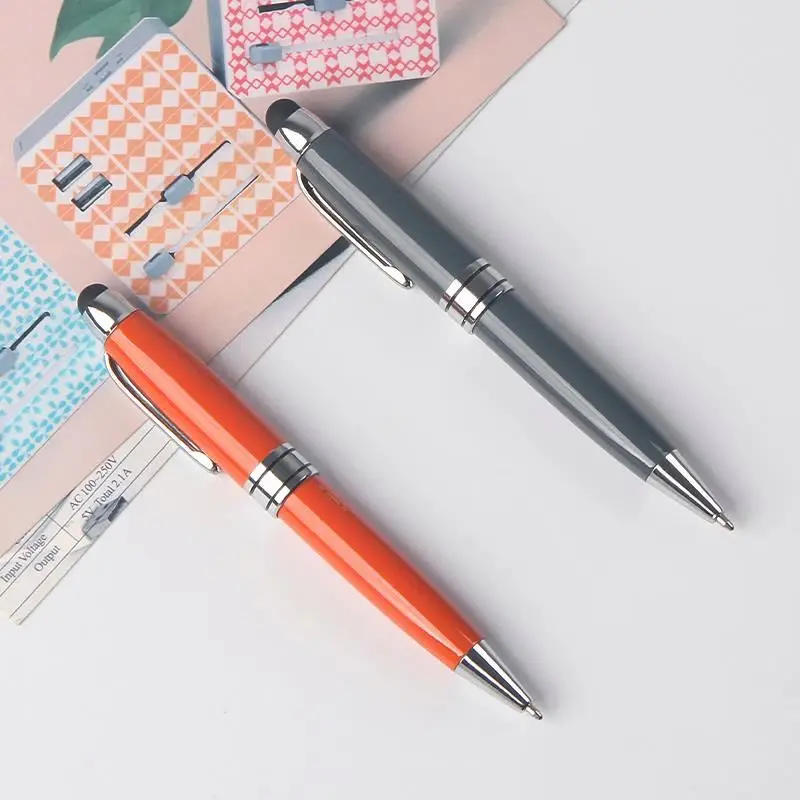 Executive pen metal logo  promotional pen stylus with custom logo  ballpoint pens