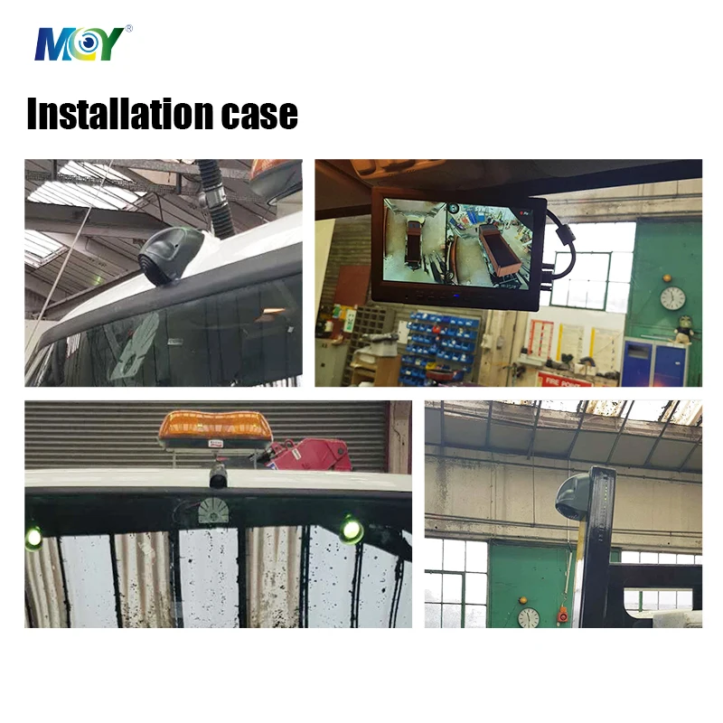 360 Camera Car System BSD Alarm AI 360 Camera Car System 3D New Bird View Camera System