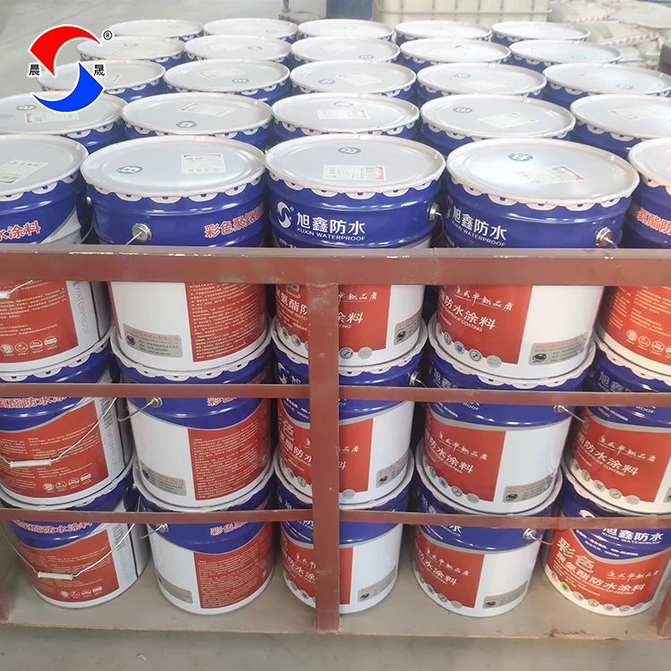 Colorful polyurethane liquid rubber waterproofing membrane