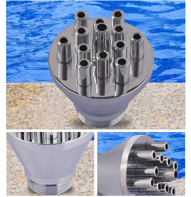 Pool spa jet nozzles stainless steel 304 shower nozzle  jet pool spa