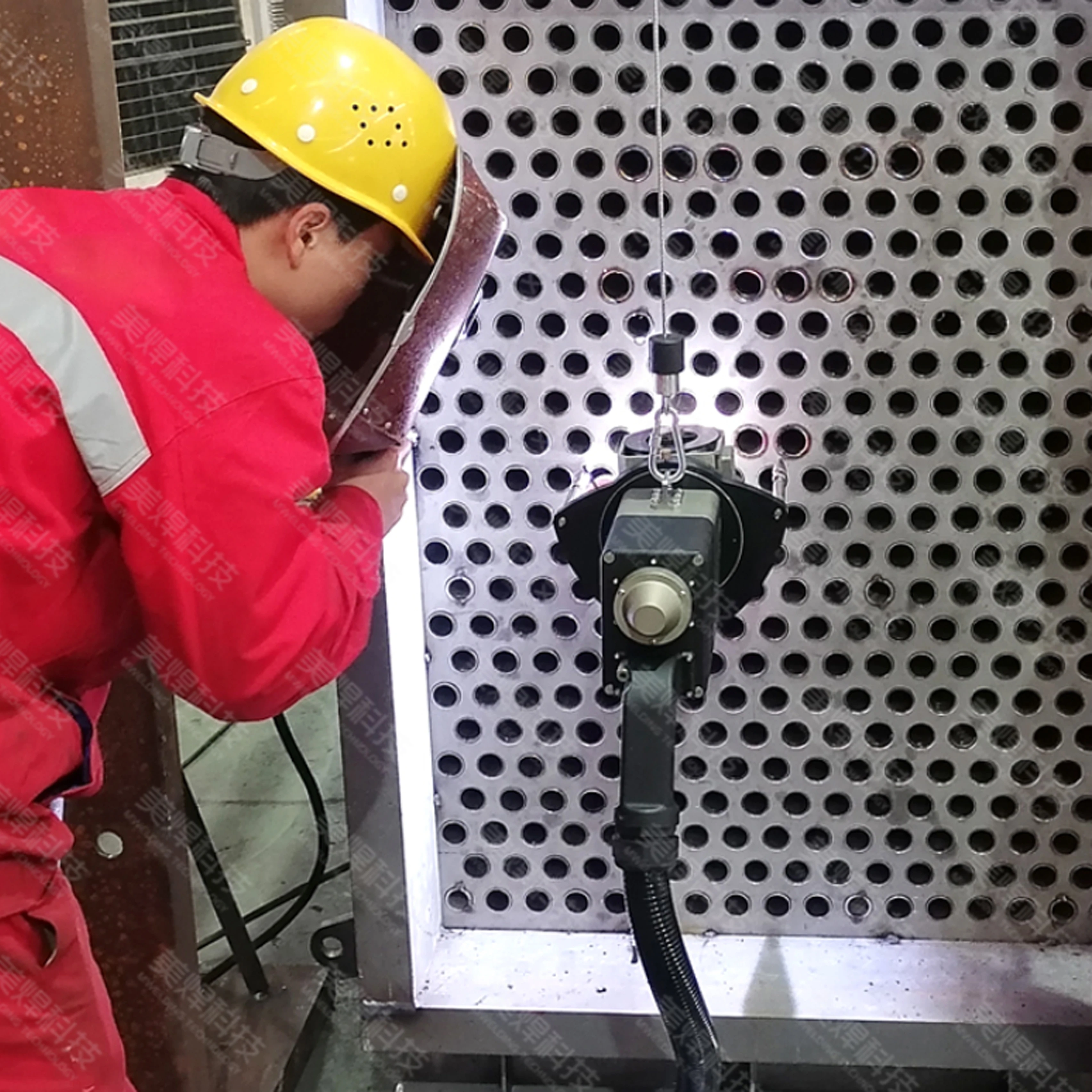 Автоматический сварочный аппарат открытого типа с ЧПУ сварочное оборудование все положения трубчатый лист автоматический MWP-65