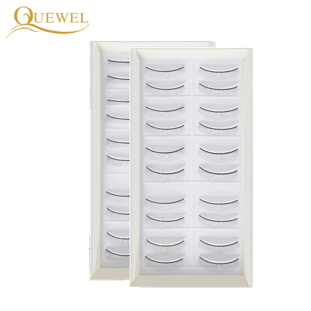 Wholesale Quewel Training Lashes, Mannequin Head Application Training Eyelash, Beauty Teaching Use Practice Eyelash Extensions