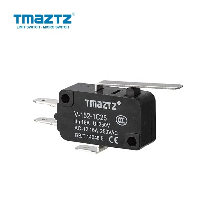 TMAZTZ V-152-1C25 long lever micro switch dpdt 16A/250VAC