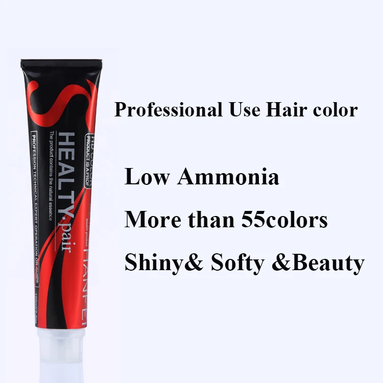 
100ml 55Colors Professional Without Ammonia Peroxide India Grey Hair Color Women 