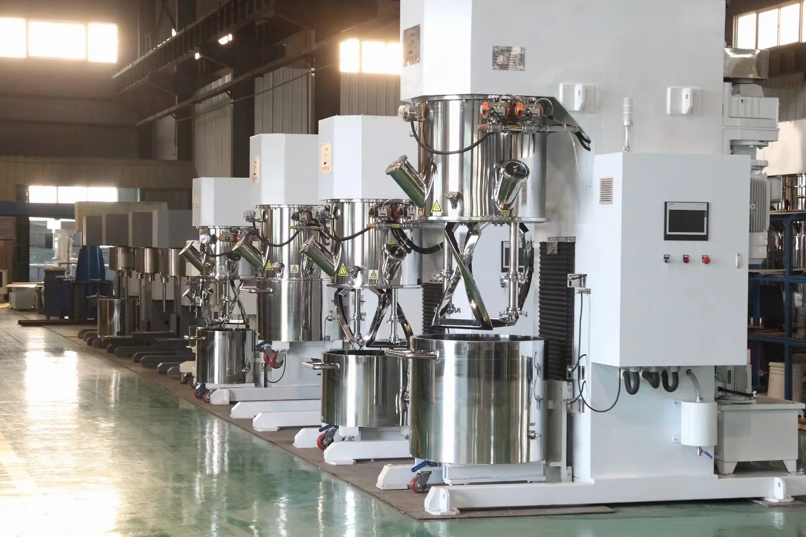 30L Lithium Battery Double Planetary Mixer For Viscosity Slurry Mixing Machine