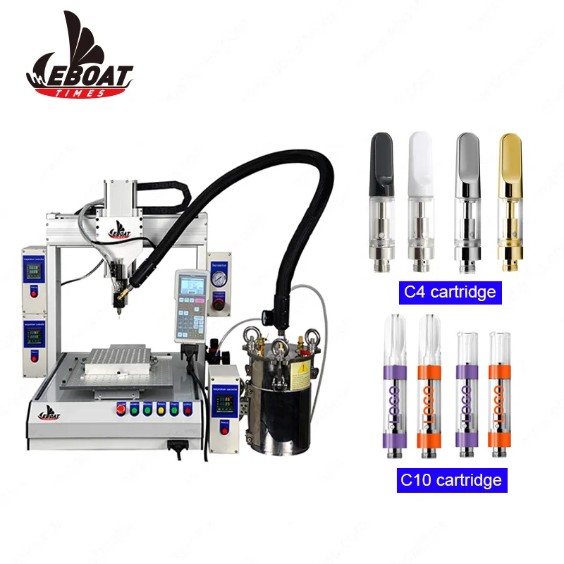  High speed auto filling machine bottle / vape pen cbd