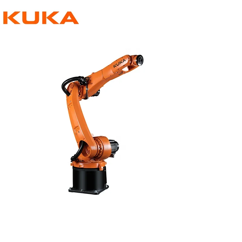 KUKA ceiling Infinitely rotating axis 6 Rated payload 6 kg Maximum reach 1840 mm industrial robot arm for Cutting/Separation