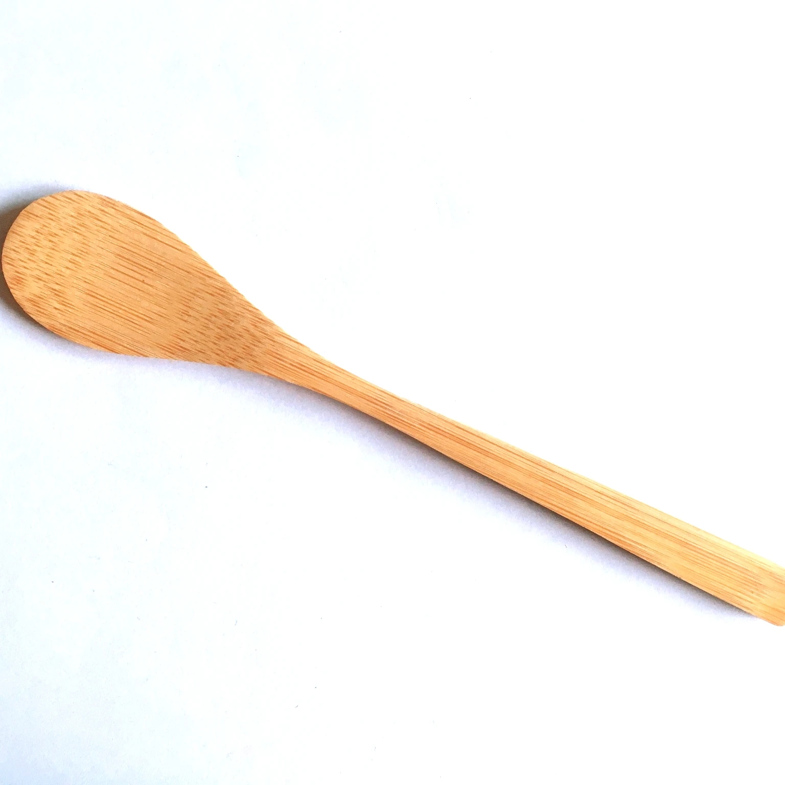 Factory Hot Sale Long Handle Jam Coffee Spoon Rice Spoon Round Handle Bamboo Spoon