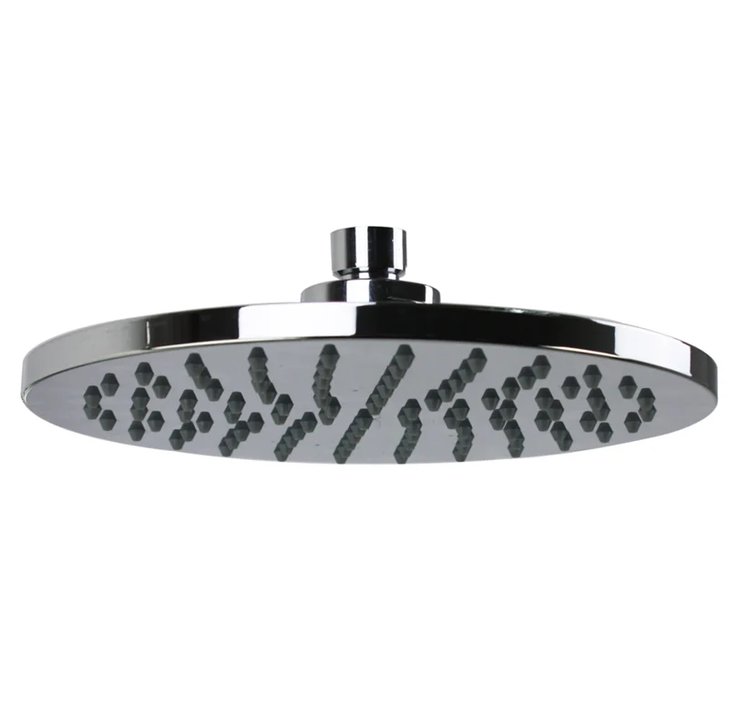 Cheap round mini mineral rain shower head bathroom shower