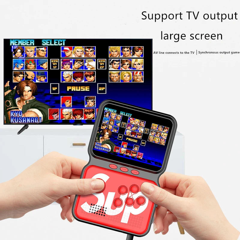  Новая игровая консоль для видеоигр 900 встроенных игр портативная Классическая