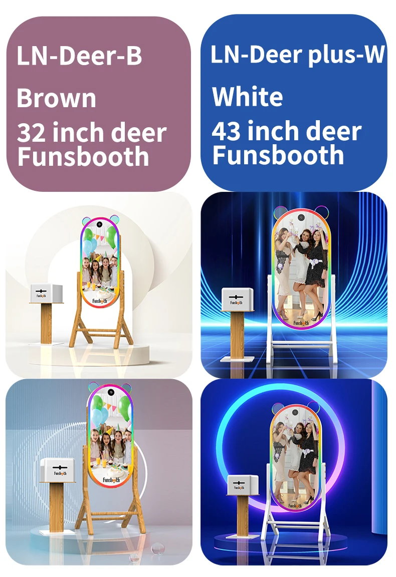 Big Screen Tower Mirror Photo Booth With Wheels Magic Mirror Photo Booth Buy A Portable Mirror Photo Booth For Sale