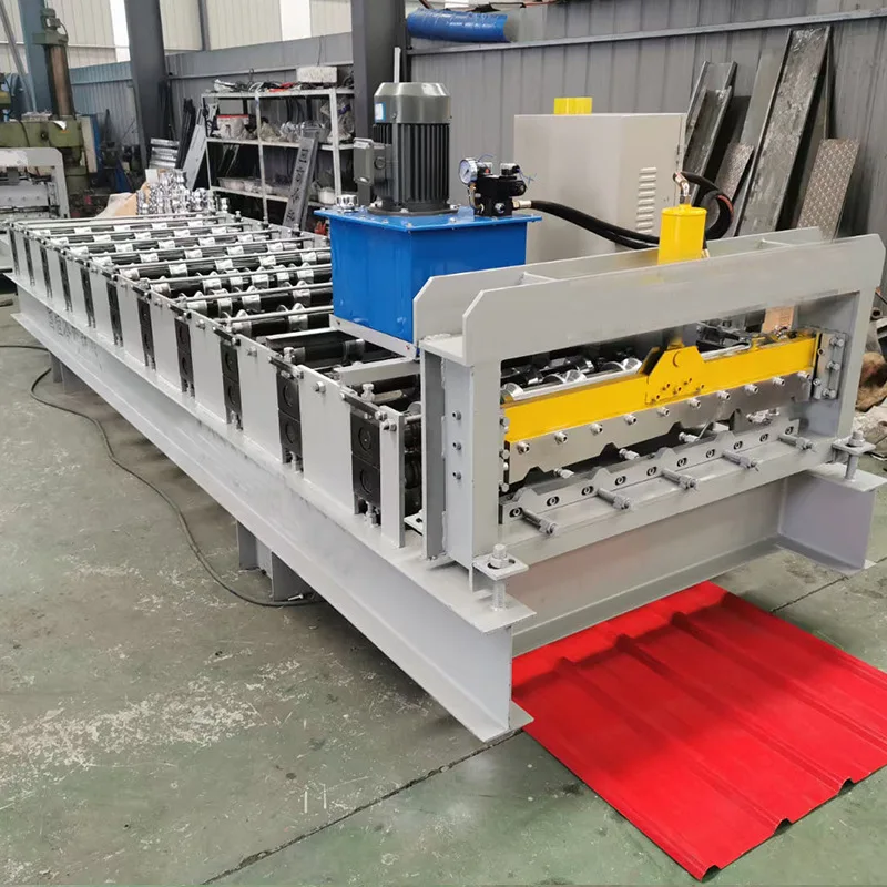 Ecuador Roof sheet machine roll forming machine