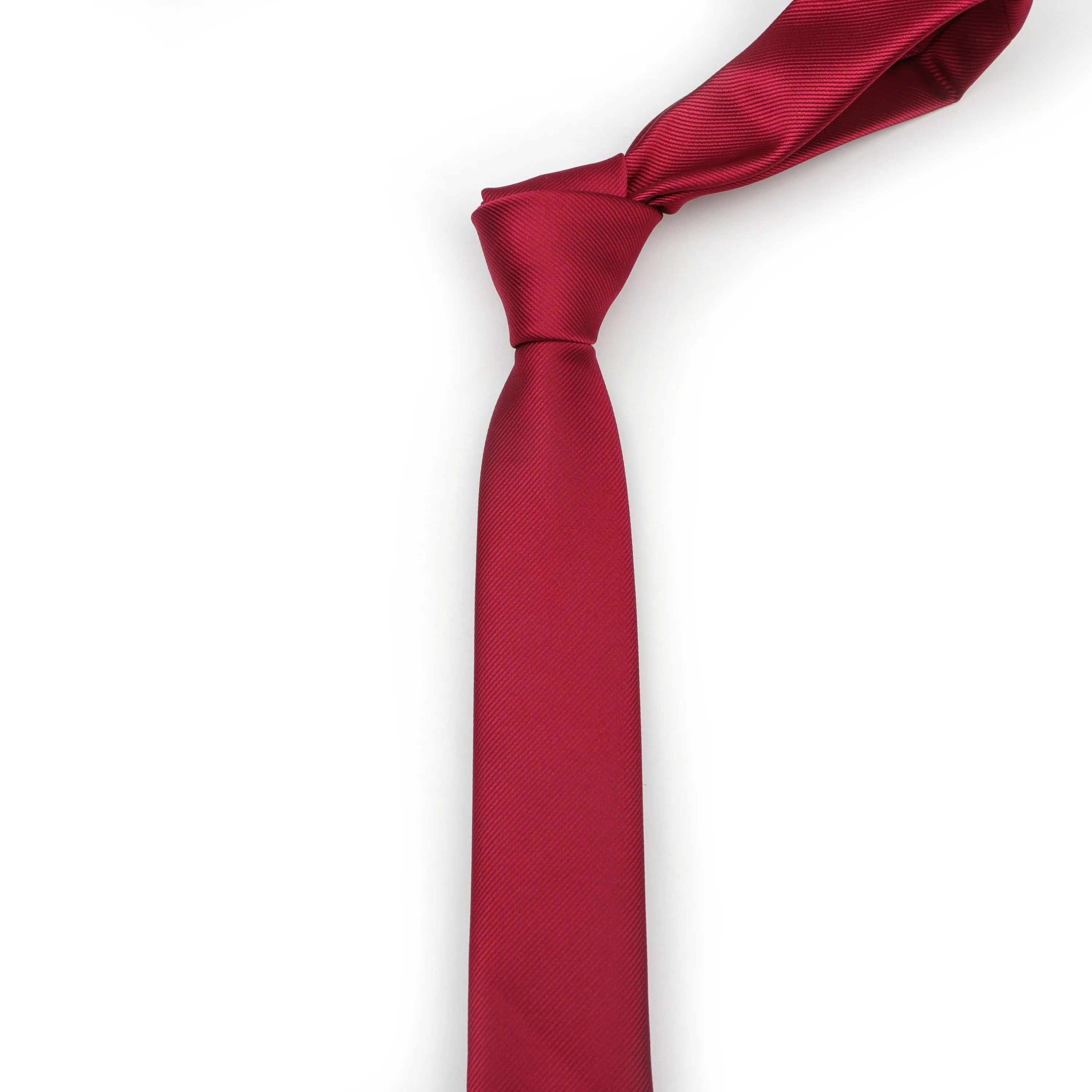 Галстук ЖАККАРДОВЫЙ мужской, классический однотонный, узкий, 5 см, аксессуар для повседневной носки, свадьбы, вечеринки