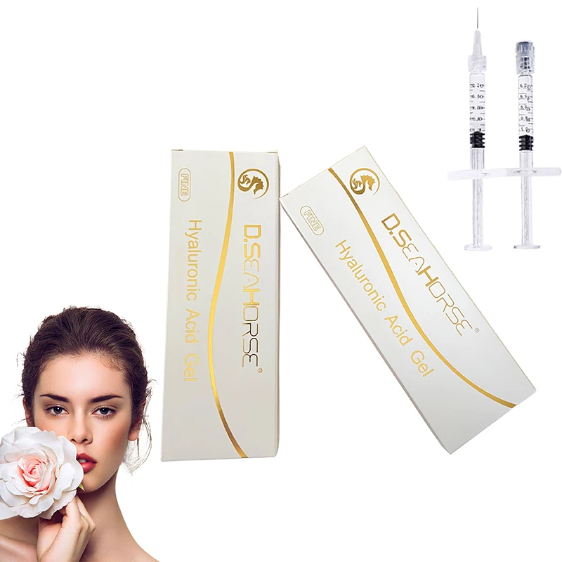 crosslinked sodium hyaluronate gel ha hyaluronic acid korea filler 2ml 5ml 10ml 100ml deep derm hyaluronic acid dermal filler
