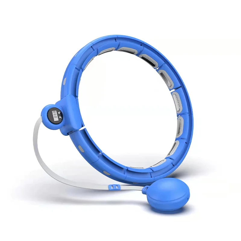 2023 Detachable Smart Hoola Hoops Fitness Gym Equipment Sports Workout Exercise Weighted Smart Hula Ring Hoop