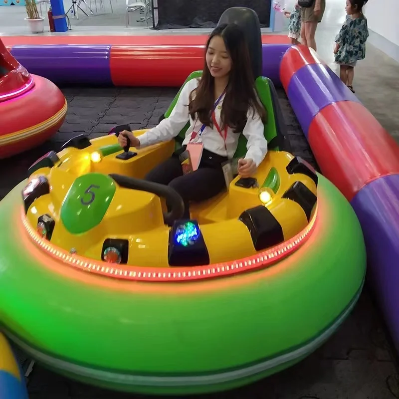 Amusement park rides electric battery operated inflatable ice bumper cars price for adults and children