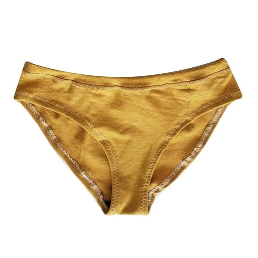
Mustard Hemp and Organic Cotton Underwear 