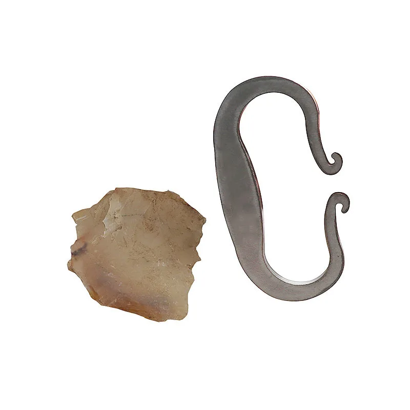 Outdoor Camping Survival Fire Starter Striker High Carbon Steel Striker Traditional Flint Steel