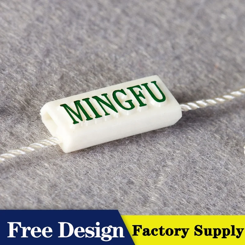 Customized design of clothing accessories clothes lanyard printed pattern marks  plastic tags