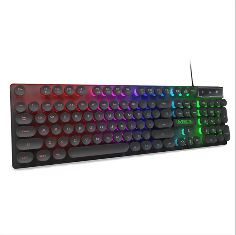 Hot Sale AK-800 Gaming Rgb Keyboard Rgb Backlight Keyboard Gaming Keyboard Leds Hot Swap Mechanical Ergonomic