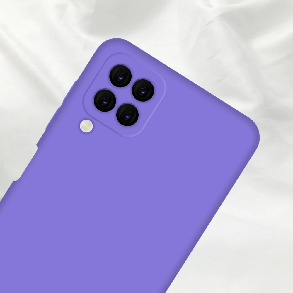 For Samsung A12  A22 phone case lined with fleece 2.0MM TPU original case for Samsung